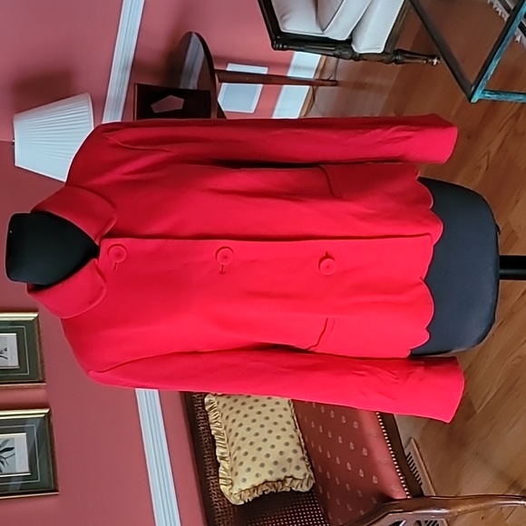 Talbots Red Jacket - Picture 1 of 9